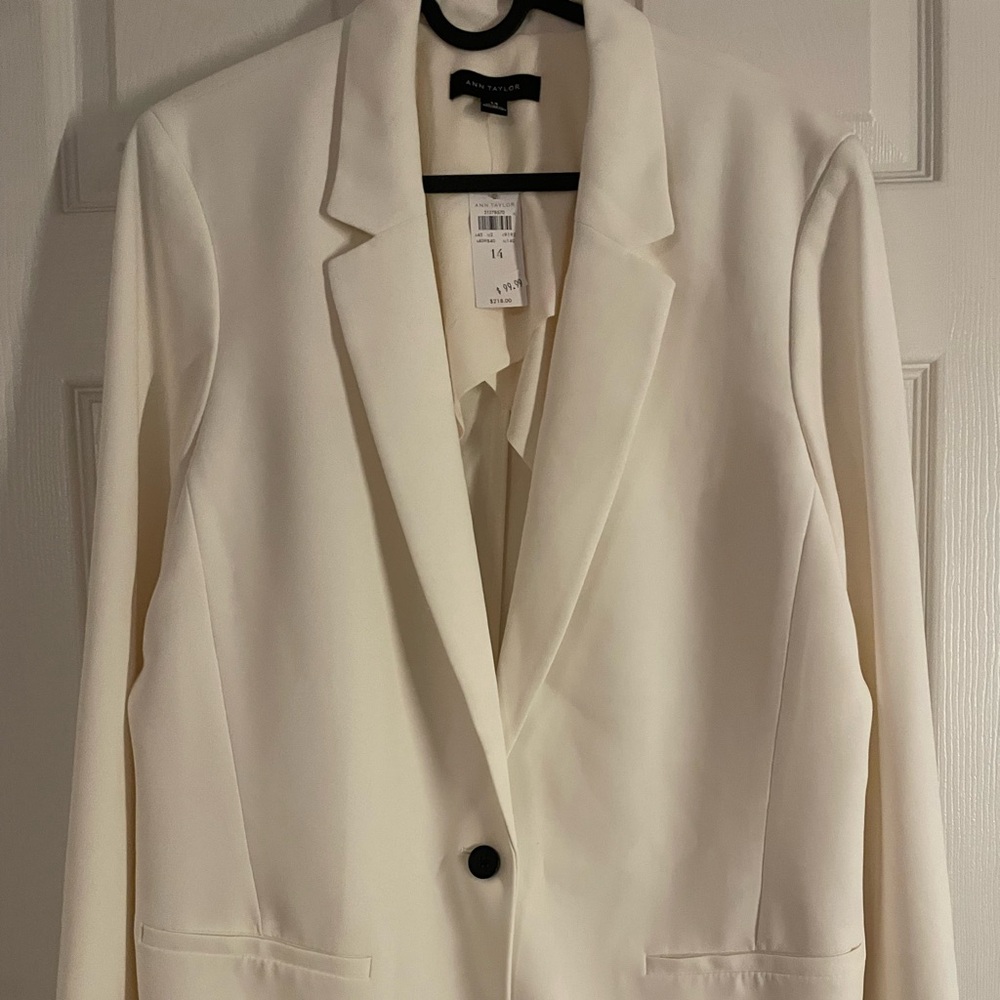 Cream/Off white Ann Taylor